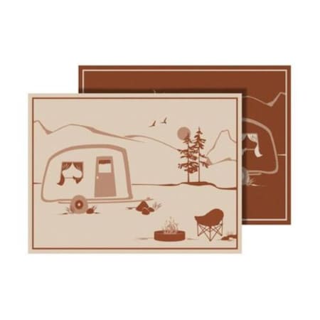 Solid Storage Supplies 53004S 9 x 12 in. Home Mat, Beige SO3029381